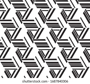 Seamless texture with black segments(cube)