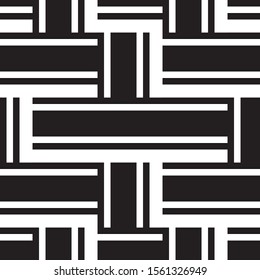 
Seamless texture with black stripes.