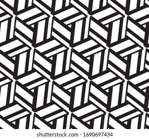 Textura sin inconvenientes con segmentos en blanco y negro