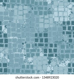 Seamless texture. Blocks of nine stones randomly arranged on an abstract background.