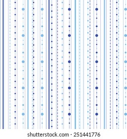 Seamless texture with blue circles