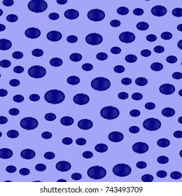 Seamless texture. Blue scribbles on a blue background