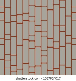 Seamless texture of a brick wall pattern for background.