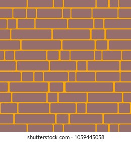 Seamless texture of a brick wall pattern for background.