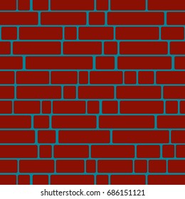 Seamless texture of a brick wall pattern for background.