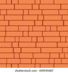 Seamless texture of a brick wall pattern for background.