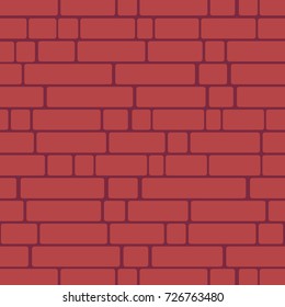 Seamless texture of a brick wall pattern for background.