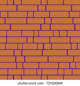 Seamless texture of a brick wall pattern for background.