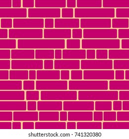 Seamless texture of a brick wall pattern for background.