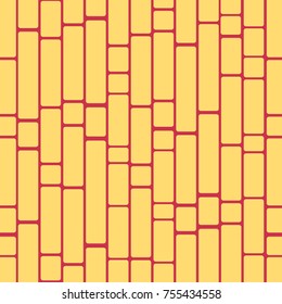 Seamless texture of a brick wall pattern for background.