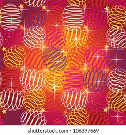 seamless texture of bright festive