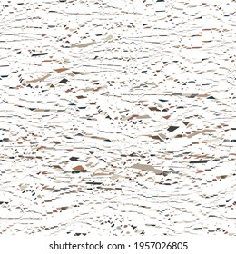 Textura sin foco de piezas rotas. Barras rotas. Fondo vectorial. Colores naturales.
