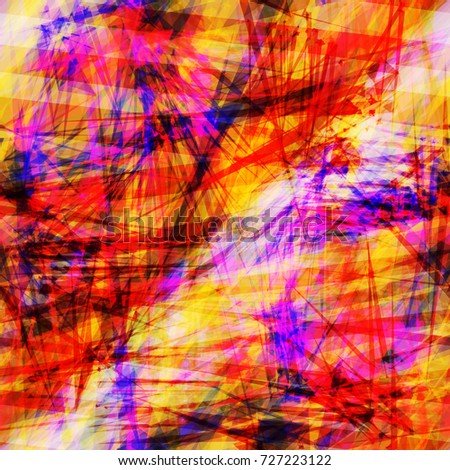 Seamless texture. Brown, yellow, purple colors. Stripes and scratches. Grunge pattern. Abstract vector background for web page, banners, fabric, home decor, wrapping