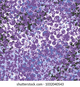Seamless texture from bubbles and oblique stars. Fashionable camouflage for outdoor recreation and the city.