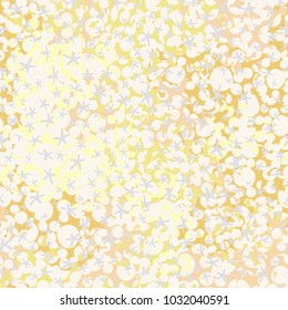 Seamless texture from bubbles and oblique stars. Fashionable camouflage for outdoor recreation and the city.