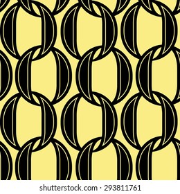 Seamless texture with chain. Abstract background