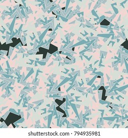 Seamless texture from the chaos of multi-colored trapezoids.