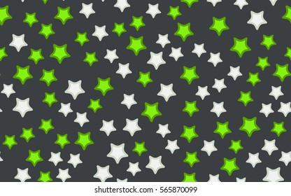 Seamless texture of chaotic star. Fashion camouflage.