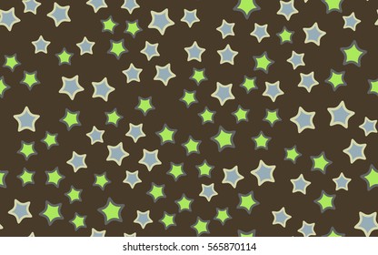 Seamless texture of chaotic star. Fashion camouflage.