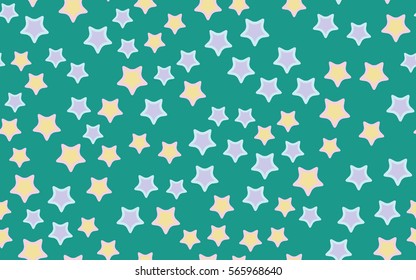 Seamless texture of chaotic star. Fashion camouflage.
