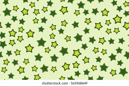 Seamless texture of chaotic star. Fashion camouflage.