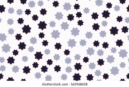 Seamless texture of chaotic star. Fashion camouflage.