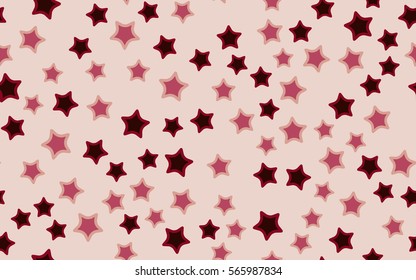 Seamless texture of chaotic star. Fashion camouflage.