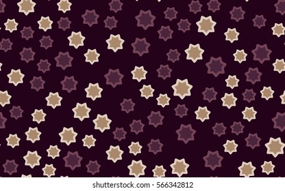 Seamless texture of chaotic star. Fashion camouflage.