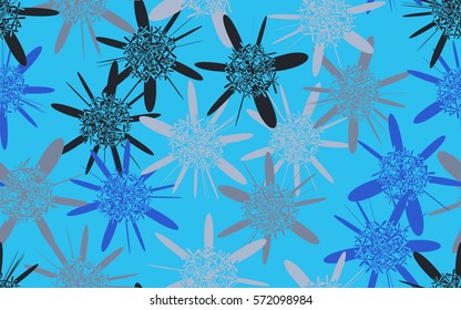 Seamless texture of chaotic star. Fashion camouflage.