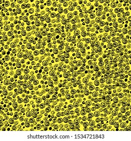 Seamless texture of cheetah, jaguar, lynx, leopard, giraffe, africa color. Texture of wild savannah animals. Imitation of the color of wild cats. Abstract animal skins, doodles, spirals. For textile, 