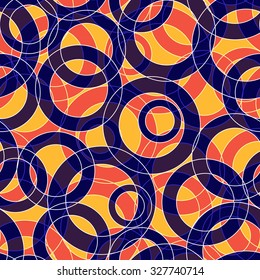 Seamless texture with circles. Abstract background