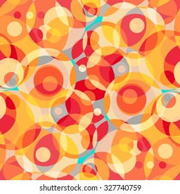 Seamless texture with circles. Abstract background