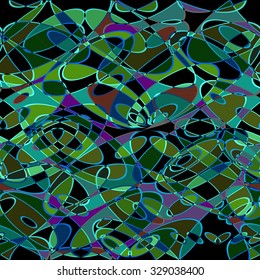Seamless texture with circles. Abstract background