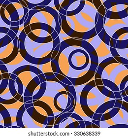 Seamless texture with circles. Abstract background