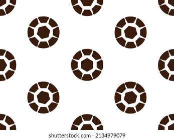 Seamless texture with circles. Vector graphics, package design.