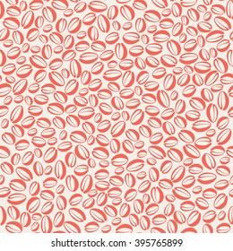 
Seamless texture of coffee , coffee beans