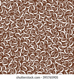 
Seamless texture of coffee , coffee beans