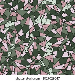 Seamless texture. Color chaos. Splinters, fragments.
Marble camouflage.