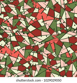 Seamless texture. Color chaos. Splinters, fragments.
Marble camouflage.