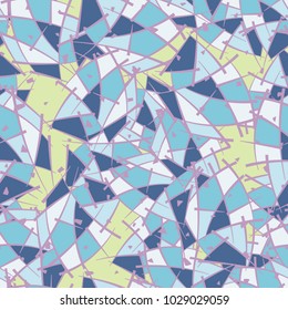 Seamless texture. Color chaos. Splinters, fragments.
Marble camouflage.