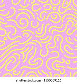 Seamless texture color, created in vector, including curved lines