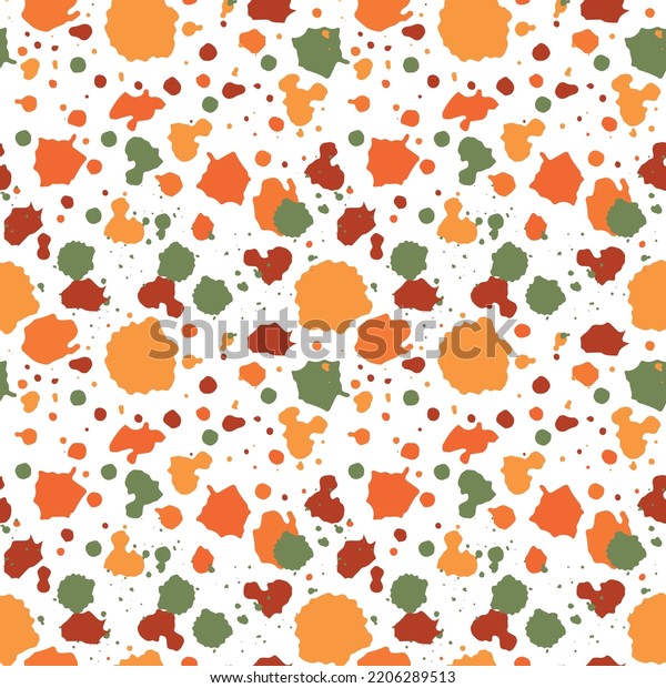 Seamless Texture Color Dots Vector Illustration Stock Vector (Royalty ...