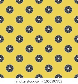 Seamless texture with colored circle pattern for background.