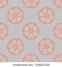 Seamless texture with colored circle pattern for background