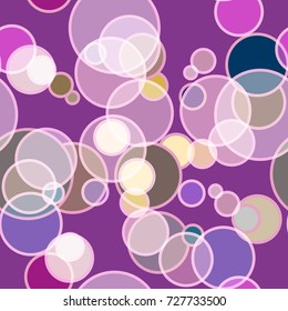 Seamless texture with colored circle pattern for background.