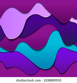 Seamless texture of colored paper