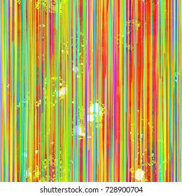 Seamless texture from colored vertical lines, blots and stains. Abstract vector background for web page, banners, fabric, home decor, wrapping 