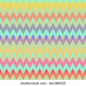 Seamless texture of colorful abstract rhombus shapes.