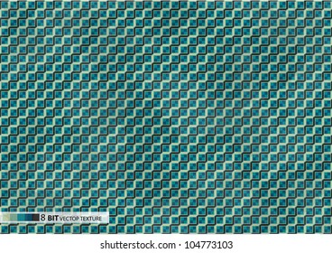 seamless texture of colorful blocks in early computing style