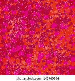 seamless texture with colorful hearts